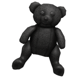 Black Teddy Bear Chrome [Front]