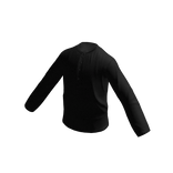 Black Thermal Button Up Henley