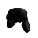 Black tinted ushanka