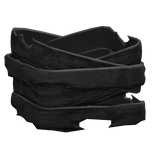 Black Torn Bandage Arm Wrap (Right)