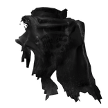 Black Torn Cape