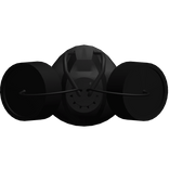 ☢︎ Black Toxic Niche Respirator Breather 14.