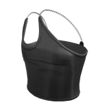 black trendy cute chain tank top