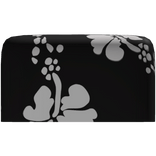 Black Tropical Floral Button Shirt ( Left Arm )