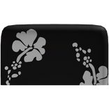 Black Tropical Floral Button Shirt ( Right Arm )