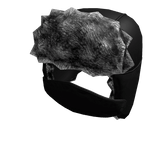 black ushanka with mask