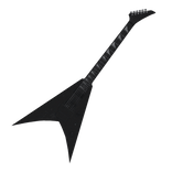 Black V Guitar 