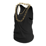 🔥✅Black vest✅🔥 Hood Gangsta Street Urban Baddie