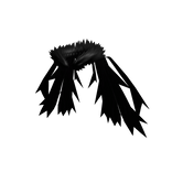 Black Ripped Villain Cape