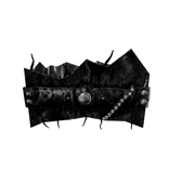 Black Vintage Bracelet Armband [L]