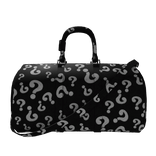 Black Virgil abloh riddler duffel bag