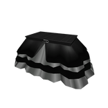 Black w/ White Doll Skirt