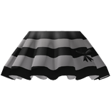 Black w/ white Girl y2k cute skirt w/ black ribbon