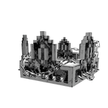 Black White Gothic Chained 8-Bit Crown