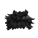 Black White highlights Emo Scene Curly Messy Hair