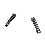 Black White | Arm Warmers Sleeves Fingerless