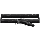 Black White Studded Emo Belt