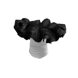 Black White Swimsuit Y2K Beach Bodysuit One piece