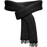 Black Winter Scarf