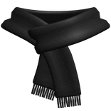 Black Winter Scarf 3.0
