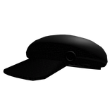 black winter side beret