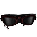 Black x Red Gothic Punk Goggles (Around neck)