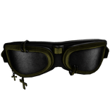 Black x Yellow Gothic Punk Goggles (Around neck)