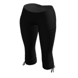 Black y2k capri pants