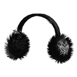 Black Y2K Fluffy Earmuffs