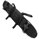 black y2k grunge skateboard backpack