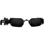 Black Y2k Rhinestone Shades