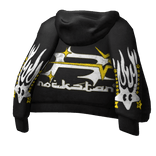 Black / Yellow 'Starfall' - Rockstar Hoodie