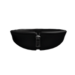 Black Zipper Turtleneck