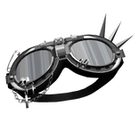 Black&White Tilted Punk Goggles