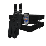 BLF® Dropleg Holster - Side Badge [1.0]
