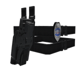 BLF® Dropleg Holster - With Badge [1.0]
