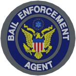 BLF® Patch - Bail Enforcement Agent [LEFT]