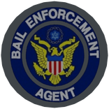 BLF® Patch - Bail Enforcement Agent [RIGHT]