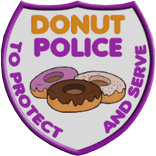 BLF® Patch - Donut Police [LEFT]
