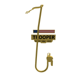 BLF® Uniform - Gold Whistle & Name Plate [FRONT]