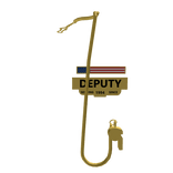 BLF® Uniform - Gold Whistle & Name Plate [FRONT]