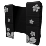 [R6] Black Hawaiian Shirt