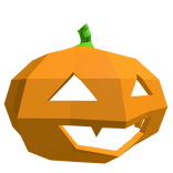 Blocky Pumpkin Head