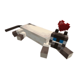 [❤️] Blocky Resting Cat Buddy - Siamese