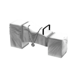 White 1.0 Blocky Mizurri Crop 