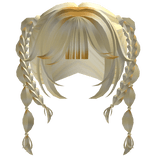 Blonde & Orange Jasmine Braided Hair