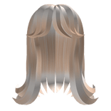 Blonde and White Long Hair