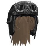 Blonde Anime Long Hair w/ Goggles Ushanka