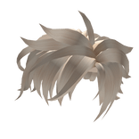 Blonde Anime Messy Hairstyle