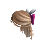 Blonde Bunny Bow Hair